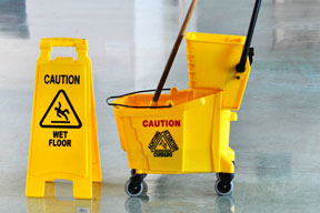 janitor mop and bucket